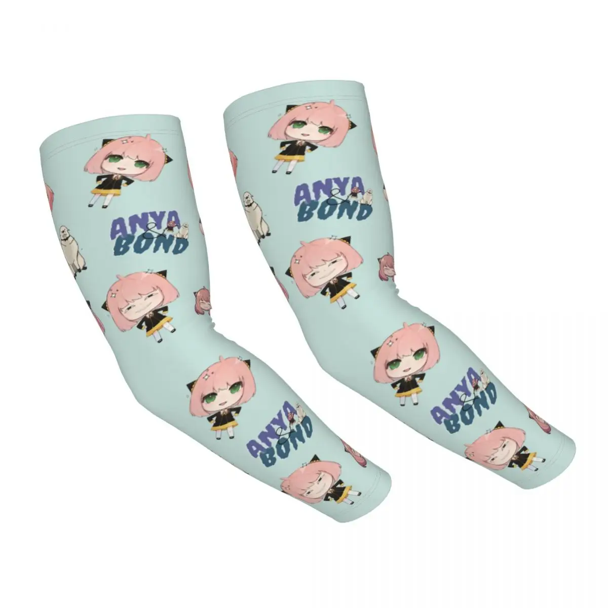 

Anya And Bond Spy X Family Cooling Arm Sleeves for Women Men Manga Anime SpyFamily Sports Running Tattoo Cover Up