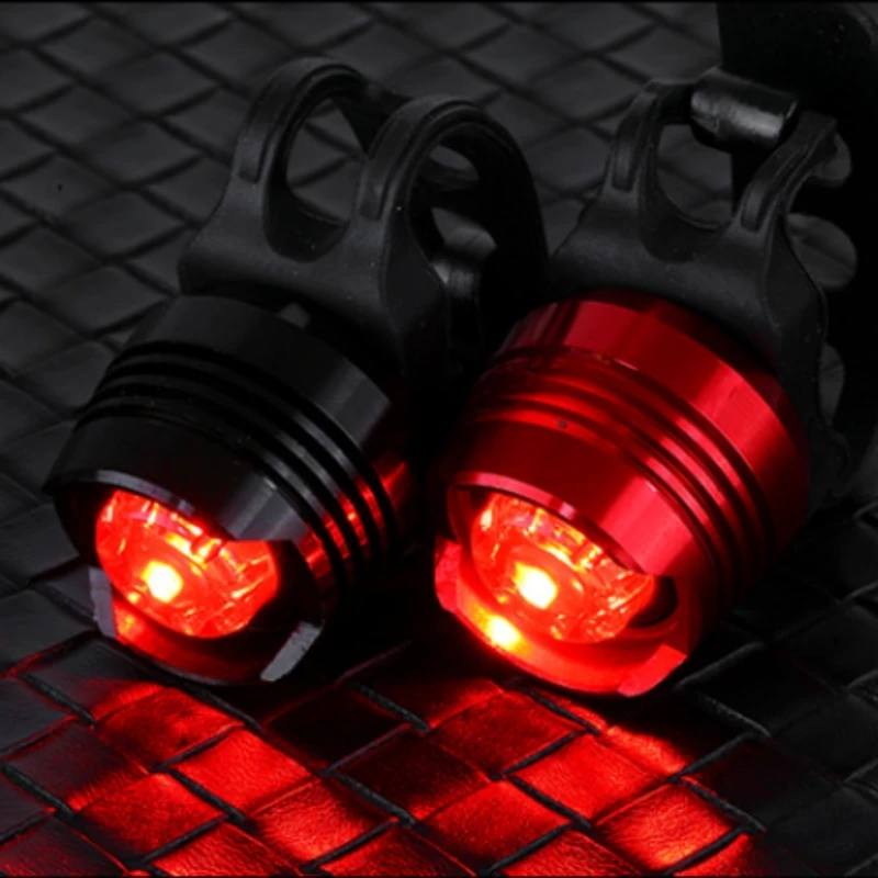 

Bicycle Rear Light Carat Type Bicycle Lights Warning Lamp Safety Headlight Tail Bike Accessories