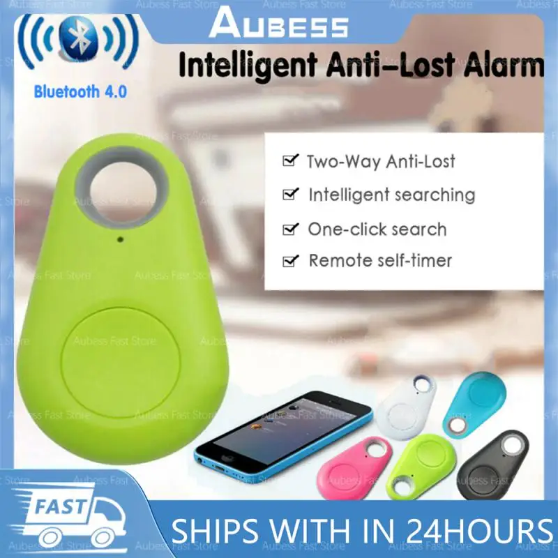 

Mini Fashion Smart Dog Pets Bluetooth 4.0 GPS Tracker Anti Lost Alarm Tag Wireless Child Bag Wallet Key Finder Locator