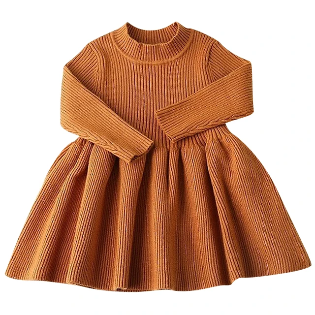 Одежда для маленьких девочек детское теплое платье принцессы отдыха