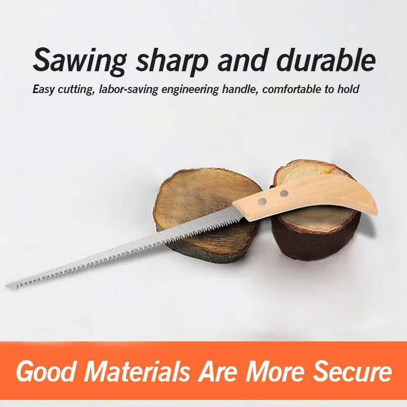 

Household Hand Saw Wallboard Chicken Tail Small Hole Saws Gypsum Board Cutting Wood Plastic or Wooden Handle Multi-Function Saw