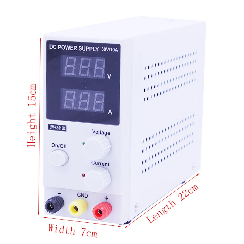 Регулируемый регулятор переключения питания 30 в 10 А для ремонта ноутбука 110-220 В