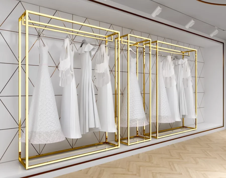 Свадебная витрина напольная специальная студия для платья магазин одежды из