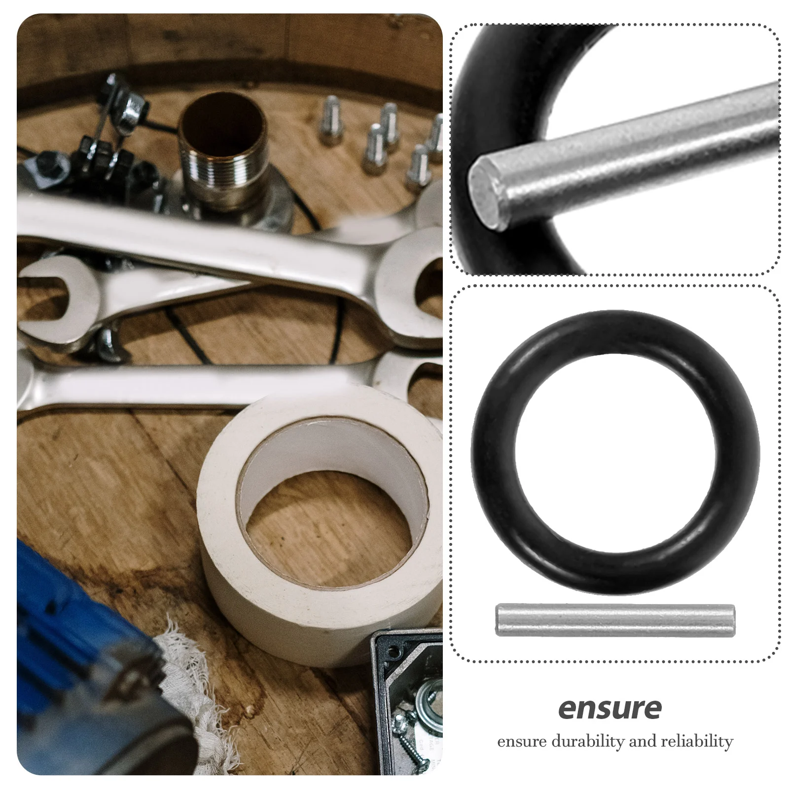 6 комплектов электрических гаечных ключей торцевая кольцевая защелка стальной