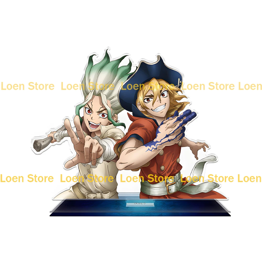 Персонаж Dr.STONE Senku Ishigami Kohaku Chrome Gen Asagiri Ukyo Saionji горячая аниме-игрушка большая