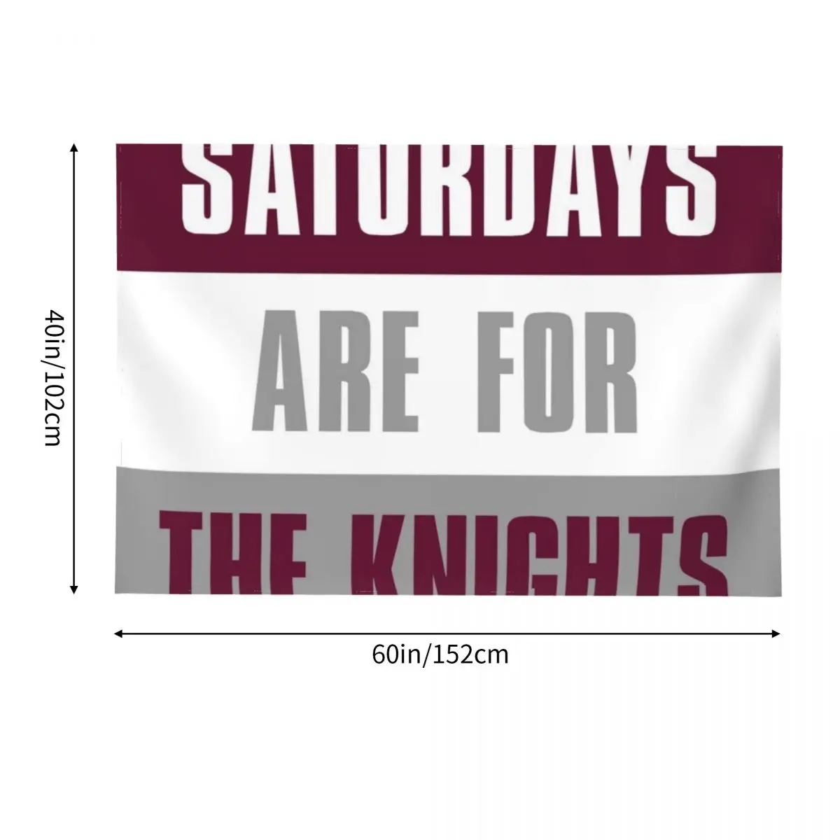 Гобелен Saturdays are for The Knights Bellarmine University