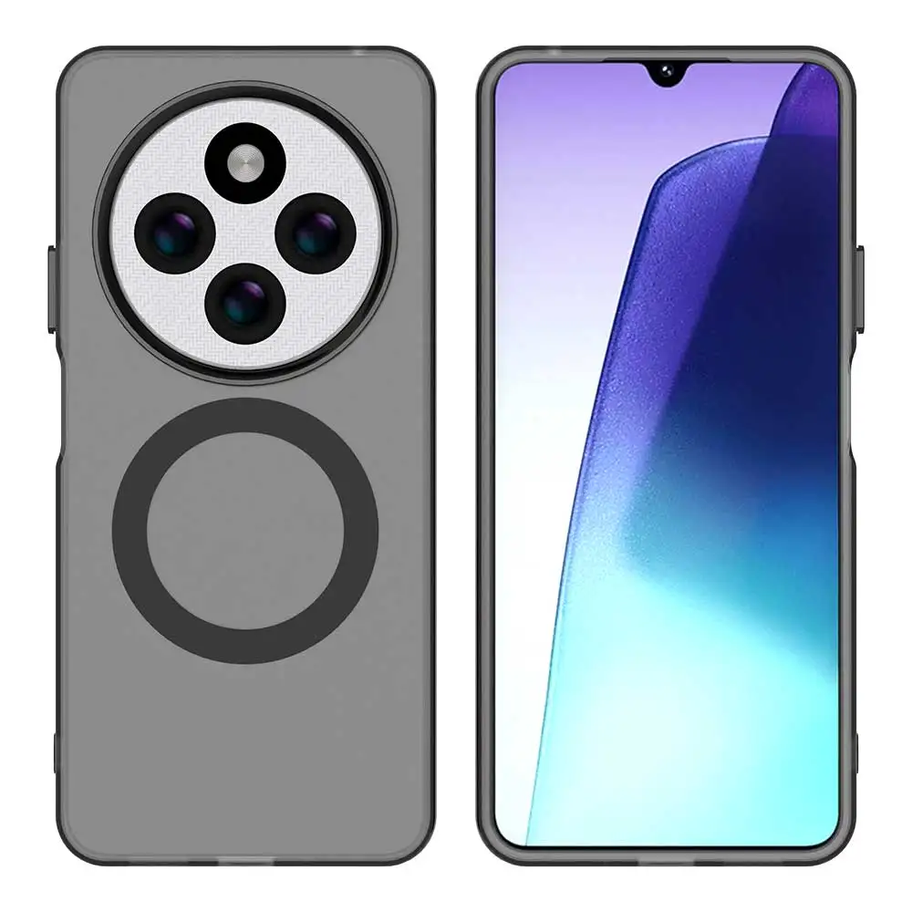 Для Poco C75 4G Роскошный чехол с магнитной беспроводной зарядкой для Magsafe Чехол Xiaomi