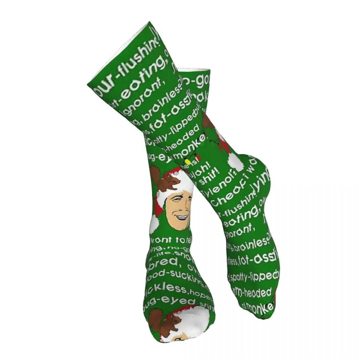 

Clark Griswold Rant Adult Stockings Stretchy For Daily Matching Medium Thickness Customised Patterns