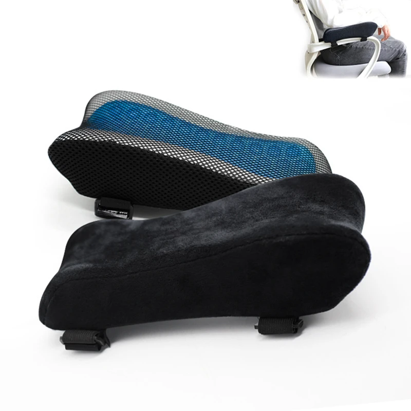 

Office Chair Armrest Pad Elbow Pillow Comfortable Support Cushion Memory Foam Inner Core Sofa Cushion For Home Office Game Chair
