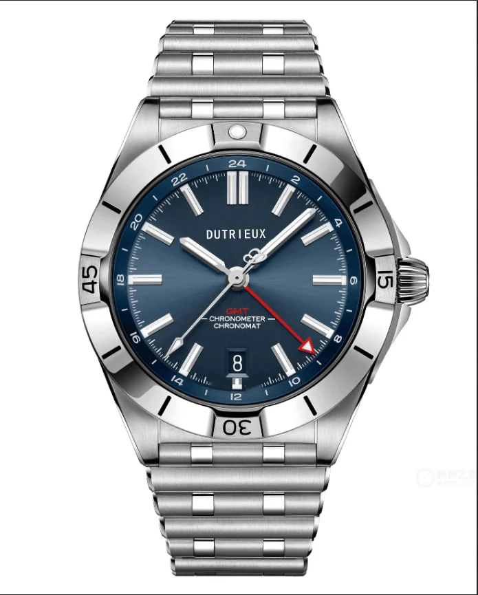 

Luxury Brand Watches for Men Auto Date Quartz Simple Dial Breit Leather Strap Stainless Steel Case Fashion Design Waterproof