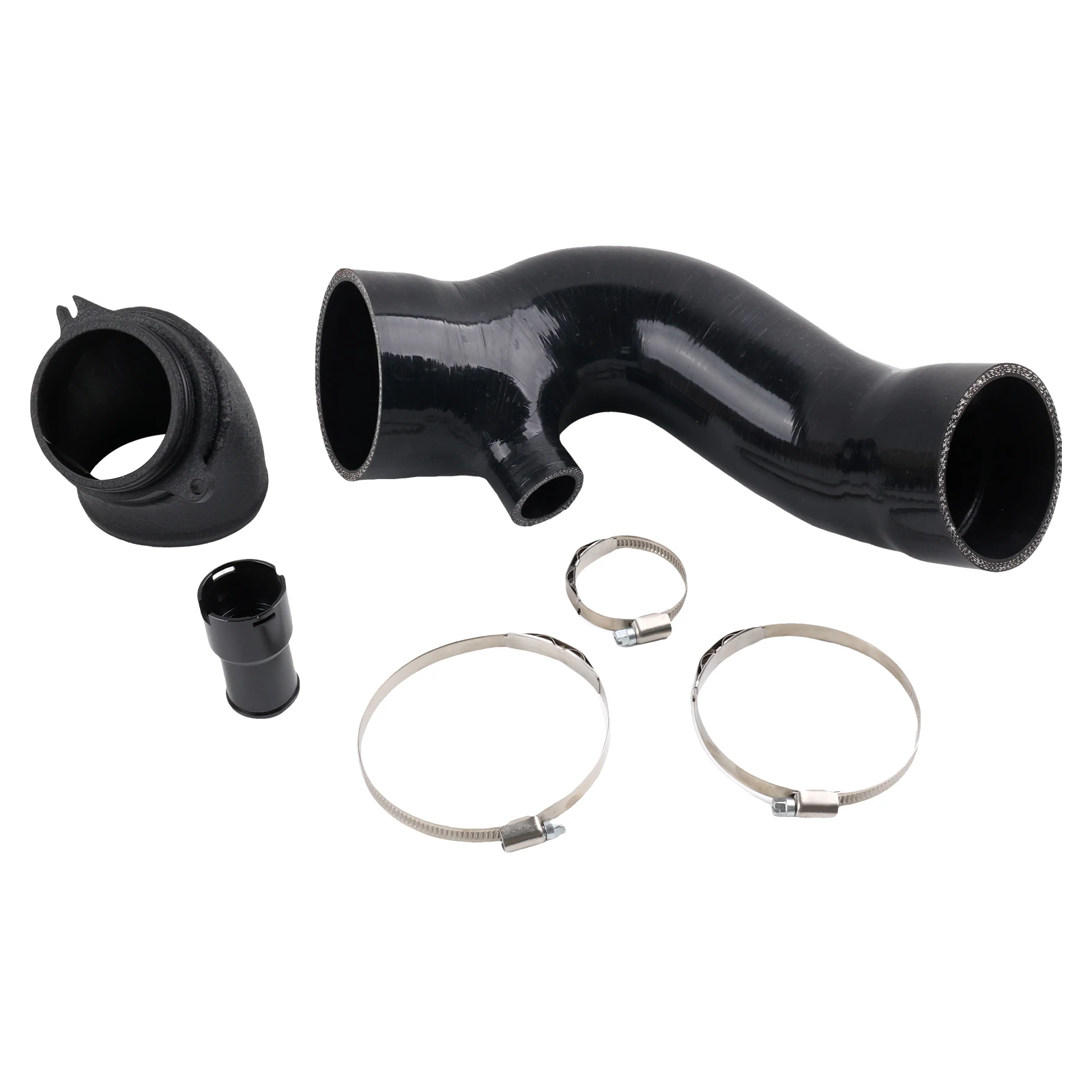 Фото TURBO 90-дюймовый и силиконовый впускной шланг для VW Tiguan Golf MK8 R/GTI CS/Audi S3 8Y EA888.4 2.0T №2