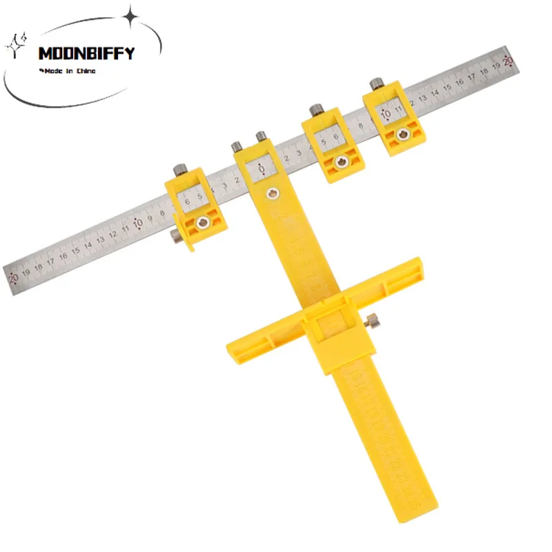

Woodworking Tools Drill Bit Hole Punch Jig Tool Center Guide Set Cabinet Sleeve Hardware Drawer Locator Wood