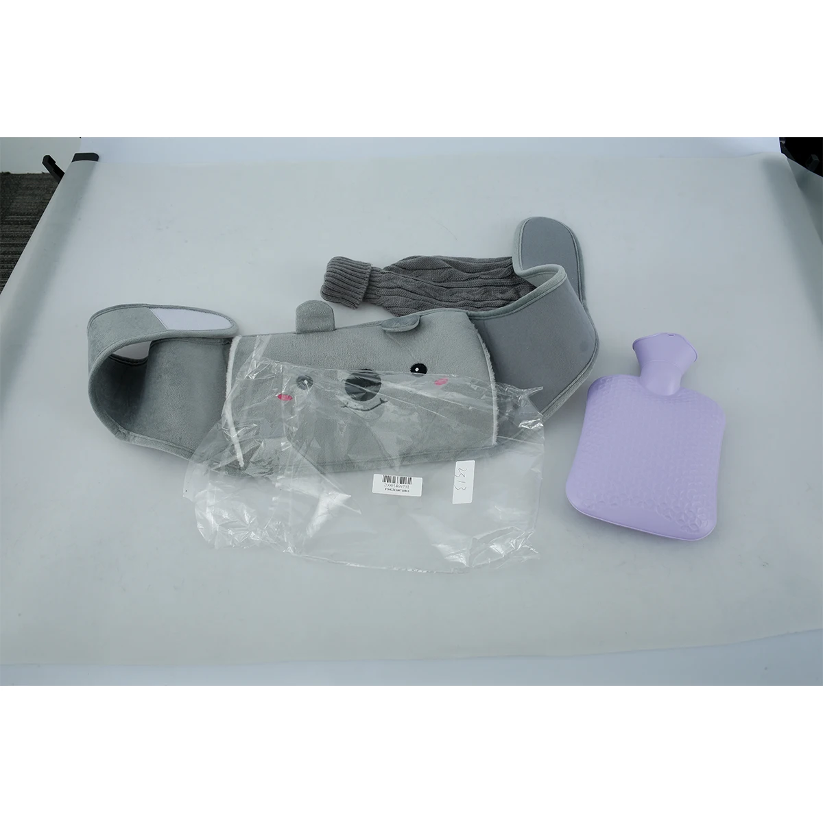 

Новая бутылка для горячей воды, сумка для теплой воды, резиновый чехол для горячей воды с мягкой плюшевой ручкой, чехол для горячей воды на 1 ...