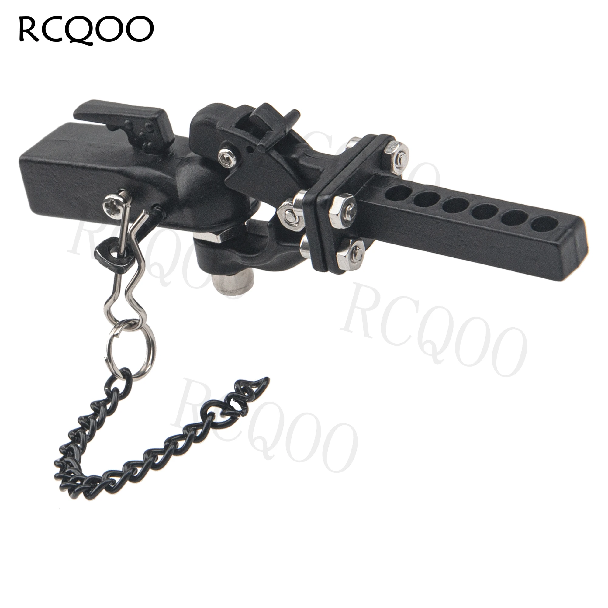 

Металлический крючок для буксировки на радиоуправлении, крючок и имитация шариковой пряжки M3 для SCX10 1/10 RC Crawler