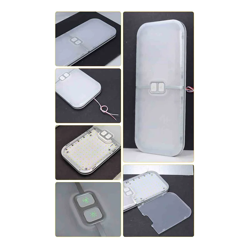 Внутреннее освещение RV 3 цветные осветительные приборы Campers 204 светодиодный