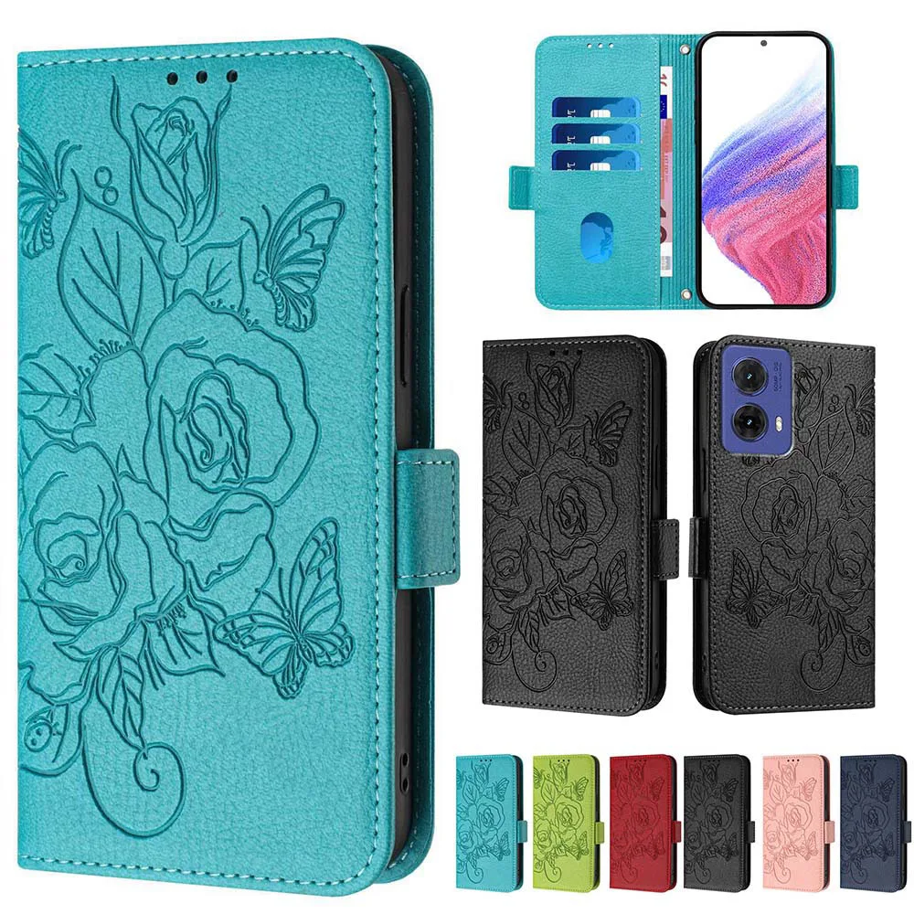 Роскошный флип-кошелек для Moto G чехол 2024 Play Power Stylus 5G 2023 One Ace 2021 Edge 50 Ultra 40 Pro
