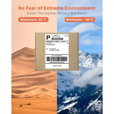 Рулон термонаклейки 100x150 мм, размер A6, рулон наклеек для транспортировочной этикетки, клейкая бумага для принтера Phomemo PM-241BT/D520/246S