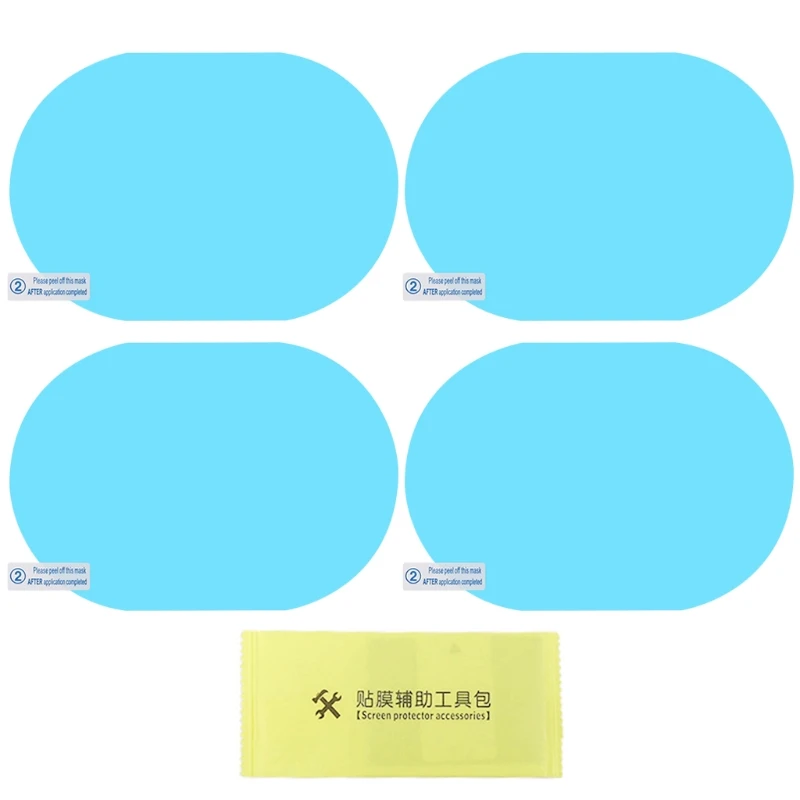

Rearview Mirror Film Waterproof Rainproof Sticker Anti-Fog Protector Film Shield Dropshipping
