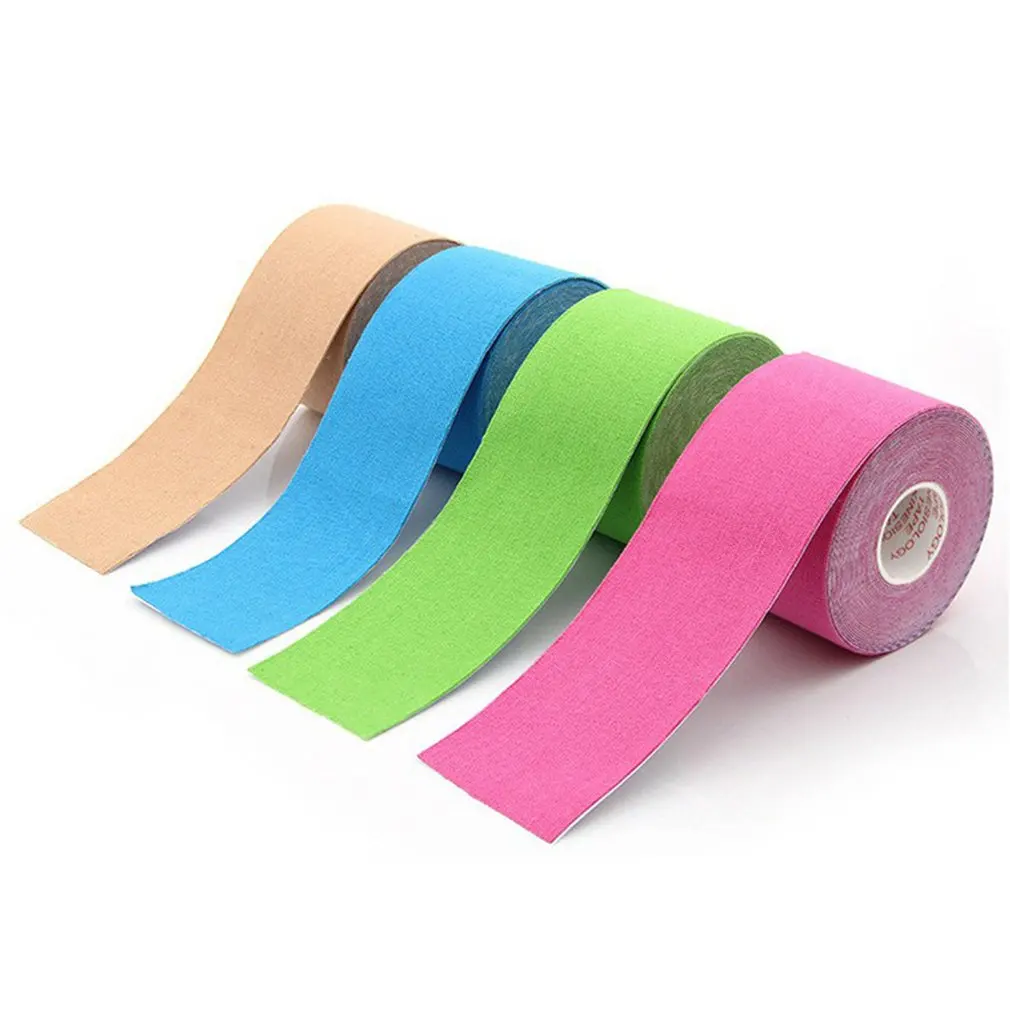 

Kinesiology Tape Athletic Recovery Self Adherent Wrap Taping Medical Muscle Pain Relief Knee Pads Protector