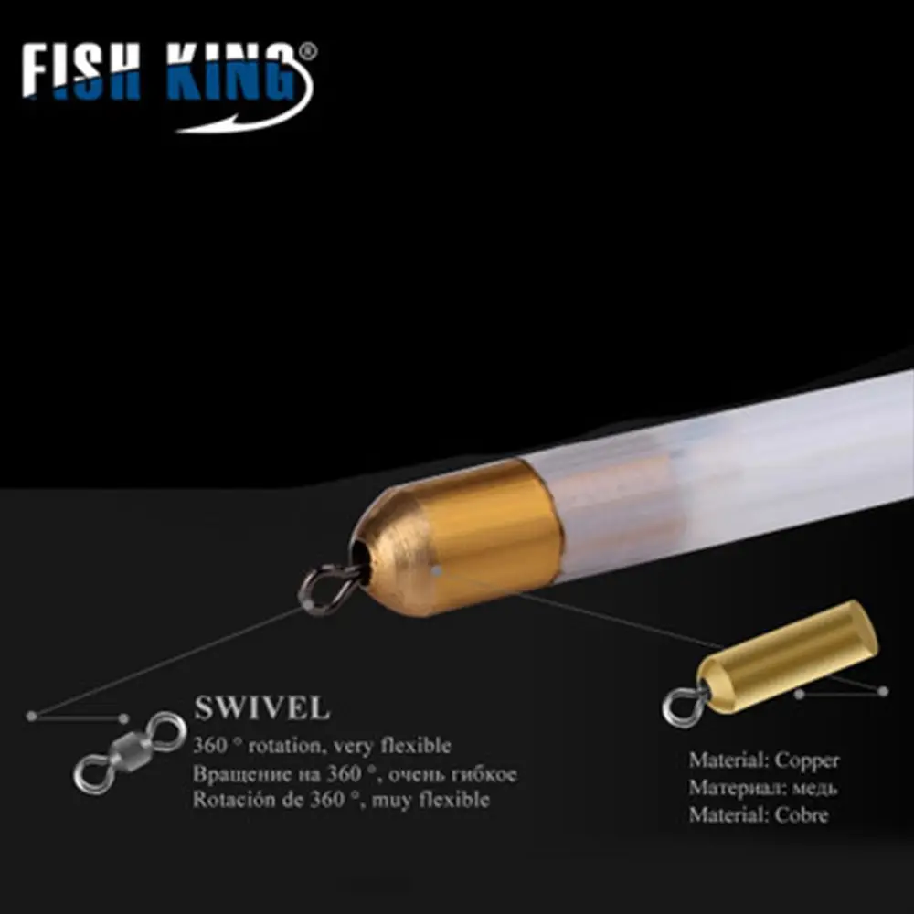 10 шт./набор прозрачные Рыболовные Поплавки 2 0/3 0 г