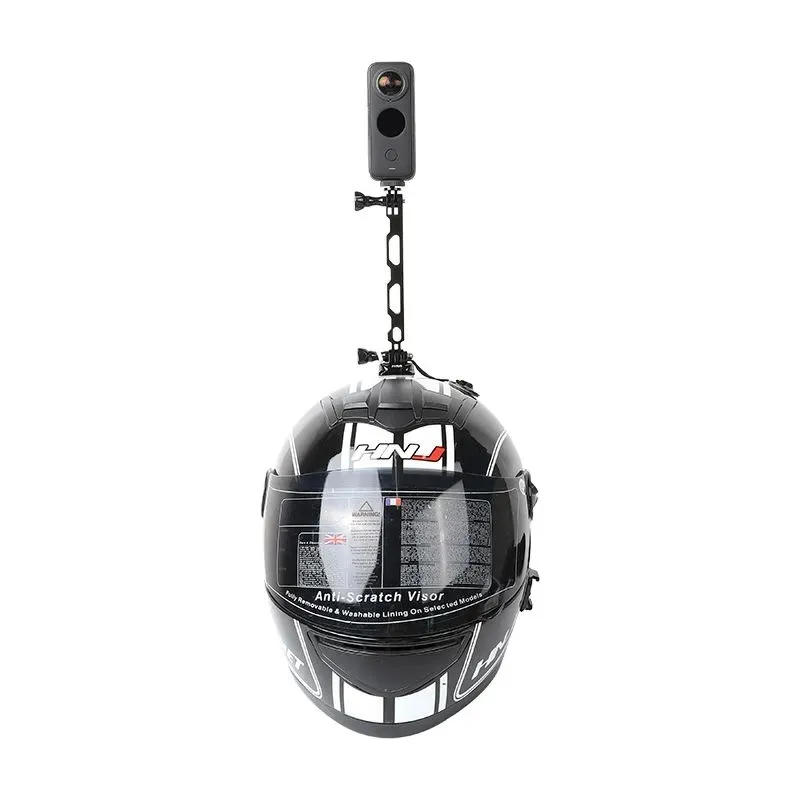 

Helmet Phone Holder Motorcycle Top Mount for Insta360 One X X2 X3 RS R Aluminum alloy Arm GoPro 11 10 9 8 Action Camera