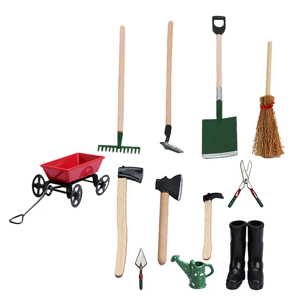 

1 Set Mini Gardening Tools Miniature Farm Tools for Kids
