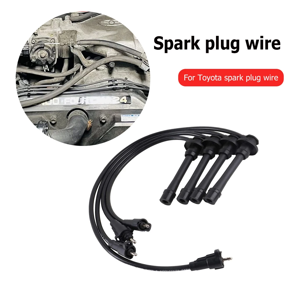 

4 шт. сменный кабель зажигания свечи зажигания двигателя для Toyota Tacoma 4runner 1996-2001 автомобильные аксессуары 90919-22387