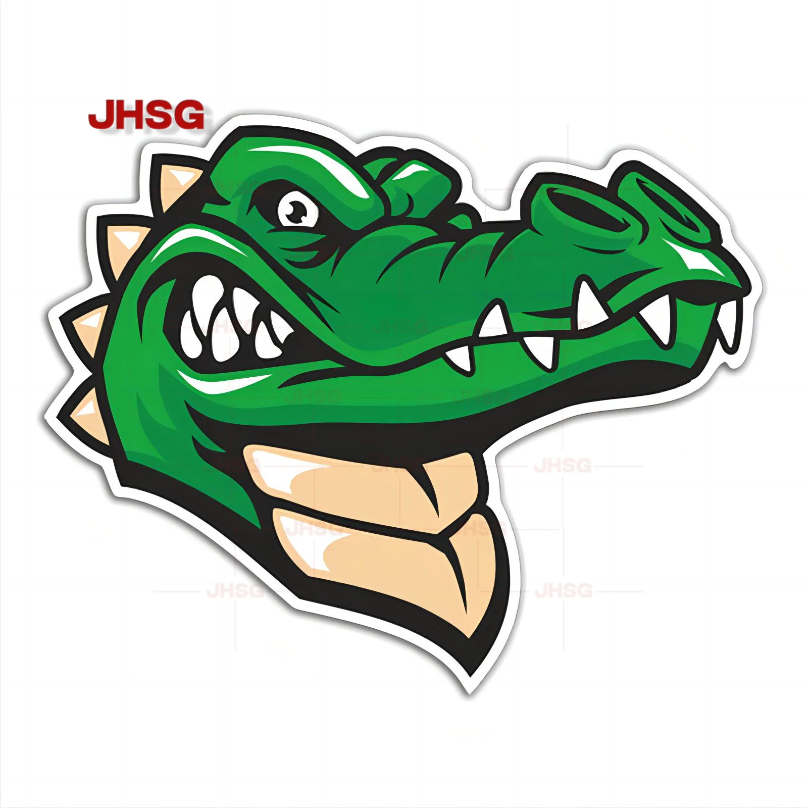 Автомобильные наклейки в форме крокодила автомобильные мотоциклетные Внешние