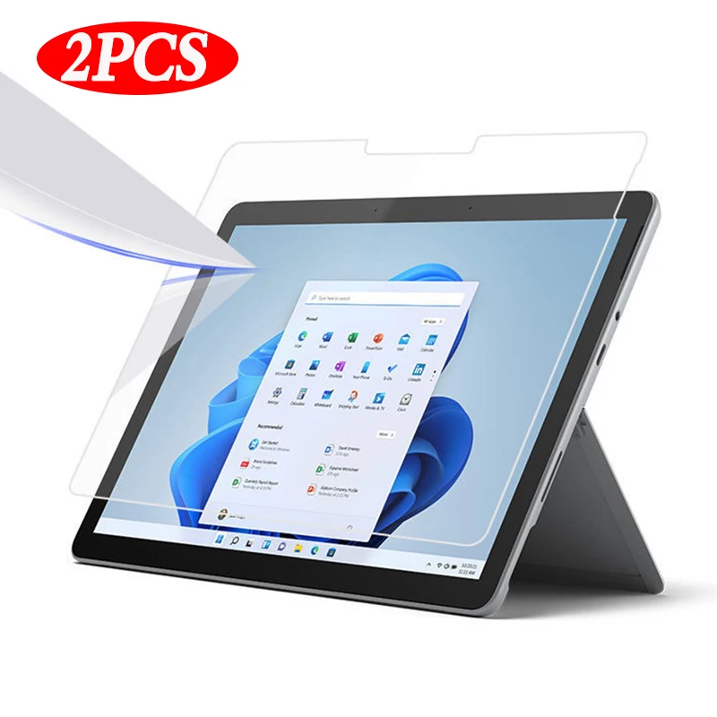 

2Pcs Screen Protector For Microsoft Surface Pro 8 9 X 7 Plus 7 6 5 4 3 13 inch 2021 12.3" Tempered Glass For Surface Go 3 2 2020