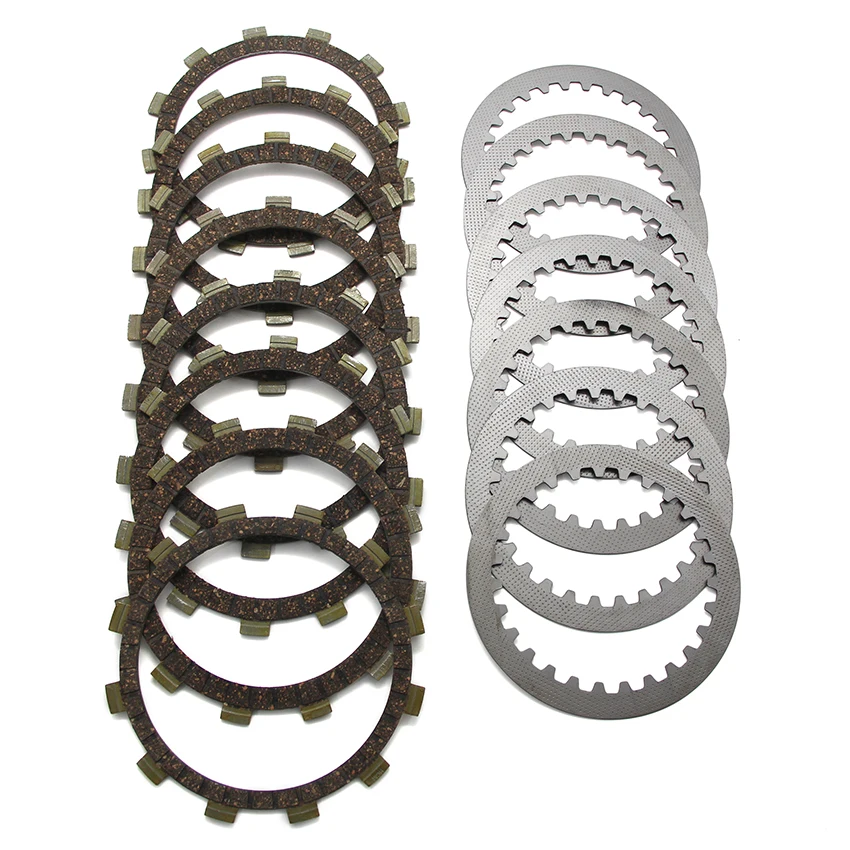 

Motorcycle Clutch Friction Disc Plate Set For Yamaha XT550 5Y3 XT550J OEM:5Y1-16321-00/583-16321-00 7 5Y1-16331-01/4L0-16321 -00