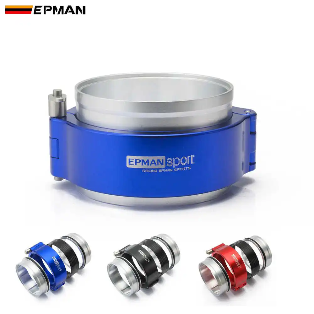 EPMAN HD Exhaust V-band Clamp w Flange System Assembly For 3.5
