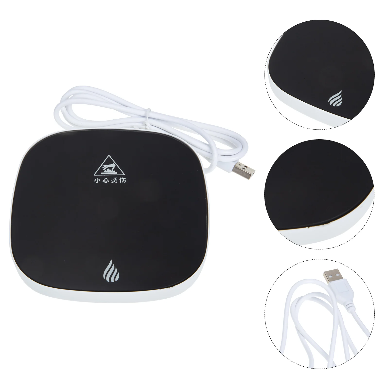 

Warmer Coffee Cup Mug Coaster Electric Plate Usb Heater Heating Beverage Pad Desk Cordless Candle Tea Milk Warm Wax Wireless Mat