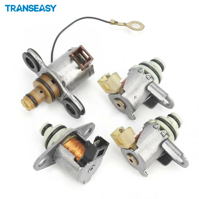 

4PCS JF402E JF405E G6T46571 45663-02700 Transmiion Solenoids Kit, Replacement Acceories Supplies Suit for Chevolet Series