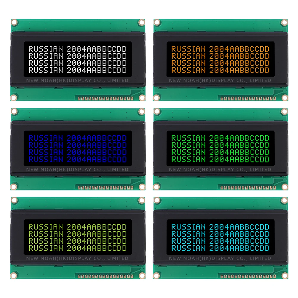 Русский BTN черный пленочный синий 2004K жидкокристаллический дисплей 4*20 4X20 ST7066U