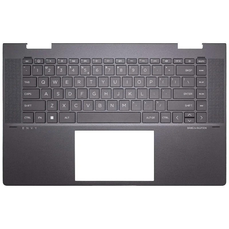 Фото Новый корпус для ноутбука HP ENVY X360 15-FE 15-FH: задняя панель LCD, передняя рамка, верхняя часть корпуса (пальмрест), клавиатура, нижняя крышка, коричневый №5