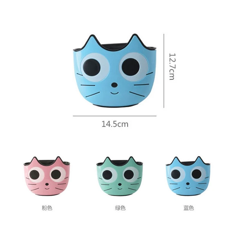 

1PC Cute Cat Shape Sink Storage Portable Home Kitchen Hanging Water Filtration Bag Basket Bath Storage Tools