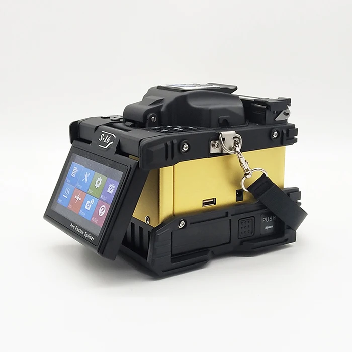 

FTTH fiber optic electrode high precision splicing machine S-16 fusion splicer