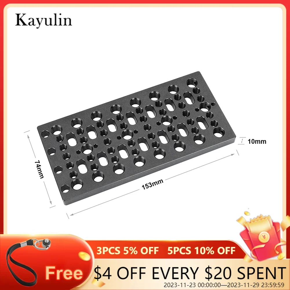 Пластина SZRIG для аккумулятора, пластина с направляющей 19 мм для V-образного крепления, разветвитель мощности, аксессуары для камеры