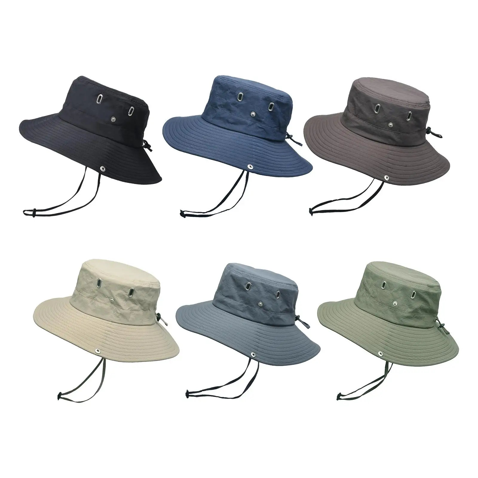 

Bucket hat Protection Wide Brim Fashion Adjustable Summer Camping Caps Sun Hats for Outdoor Hiking Fancy Dress Teens Boys