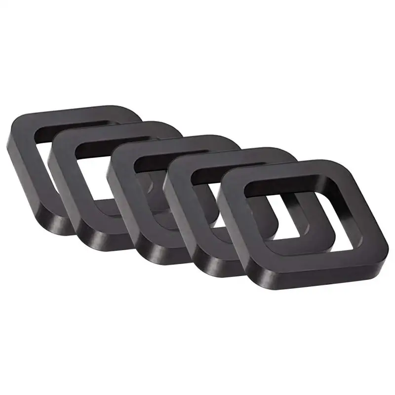 

Прокладки для глушителя приемника, 5 шт., 2-дюймовые утолщенные резиновые прокладки для сцепки приемника, набор прокладок для шумоподавления для устранения шума и обеспечения