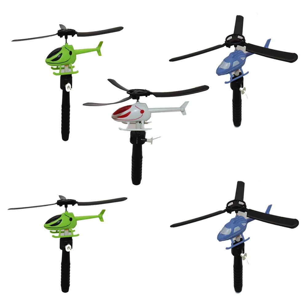 

5 Pcs Small Plane Remote Control Airplane Kids Copter Toy Flight Helicopter Child