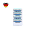 Лезвия для бритвы Mache3 Turbo, 4 шт., бритвенные лезвия для мужчин, для удаления волос на лице, острые 3-слойные бритвенные лезвия, инструмент