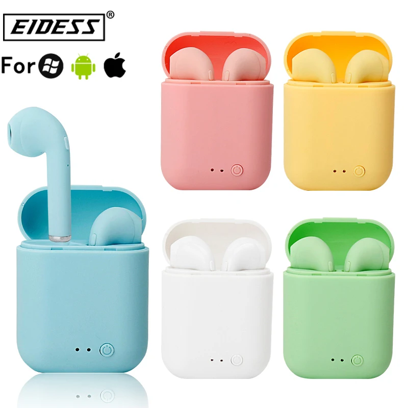 

i7Mini TWS Wireless Earphones 5.0 Earphone Matte Earbuds Charging Box Headset Headphones for xiaomi iphone Bluetooth phone