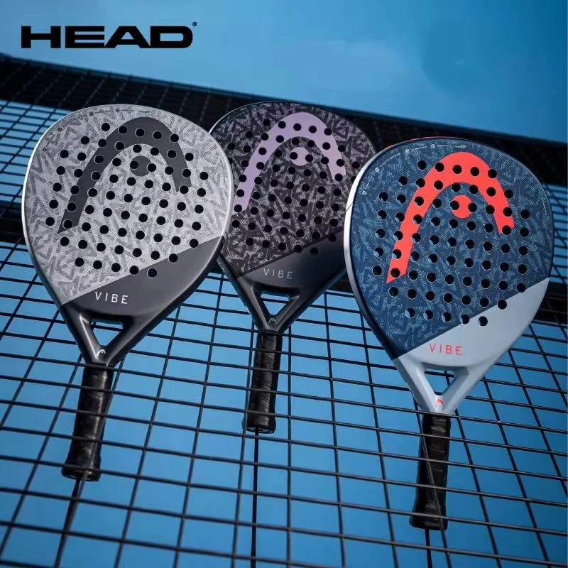 Фото HEAD 2025 НОВЫЕ теннисные ракетки VIBE серии из углеродного волокна Eva Memory Flex Foam Core, легкие теннисные ракетки для падель №3