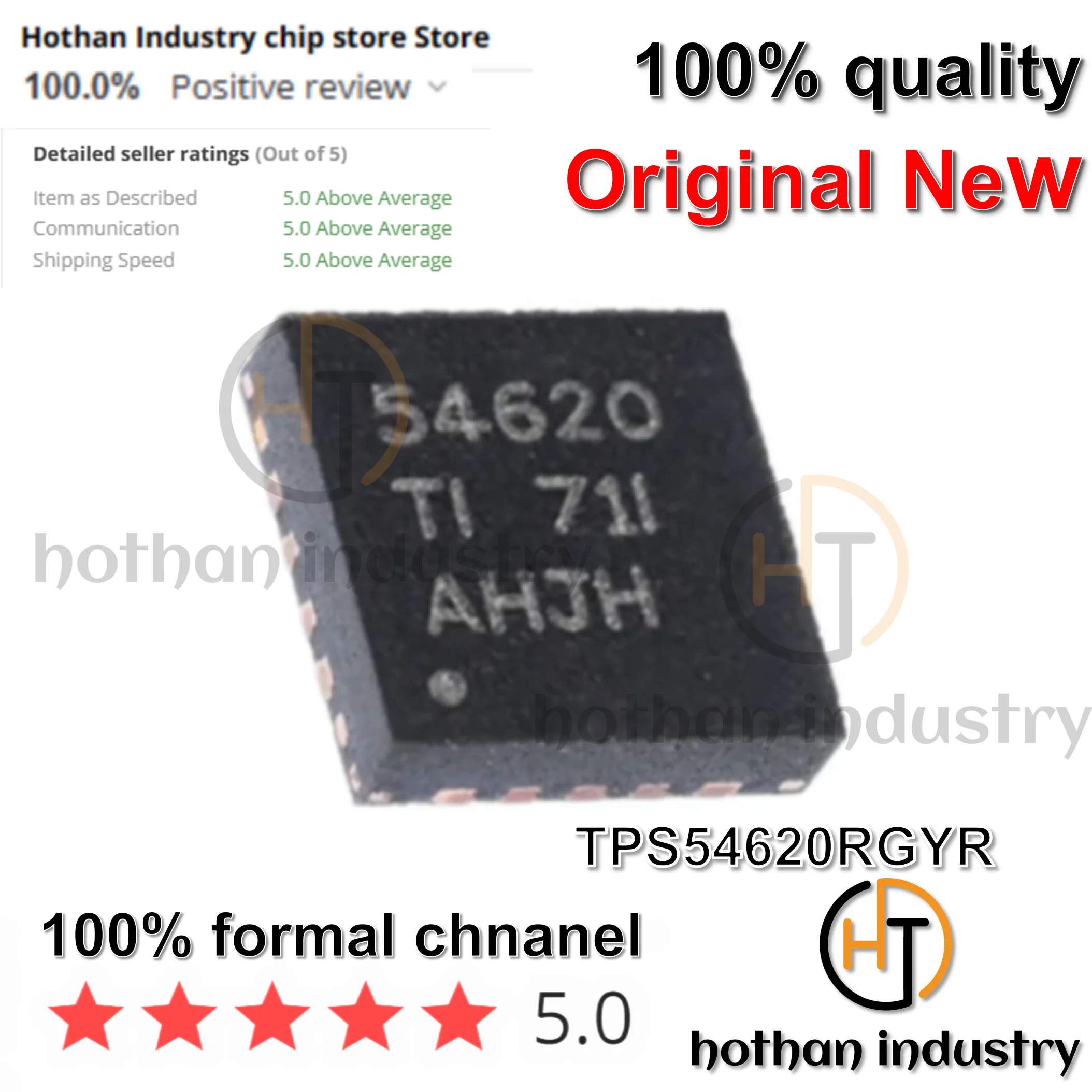 

【10pcs】100% Original TPS54620RGYR 620R 54620RGYR High Quality New Switching Voltage Regulators 4.5-17Vin 6A Synch St Down S