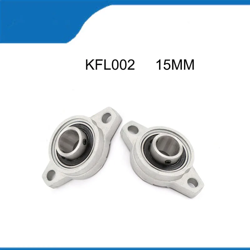 KFL002 2/4 шт., диаметр (15 мм), бесплатная доставка, высокое качество, блокировка подушек, подшипник из цинкового сплава, линейный подшипник
