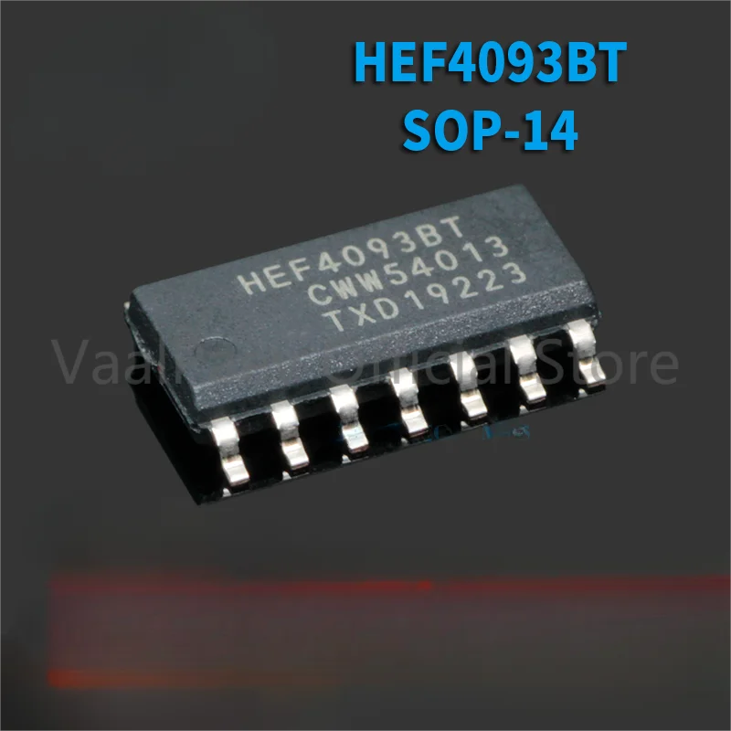 HEF4093BT 20-500 шт SOP14 Quad 2 Вход NAND Schmitt trigger