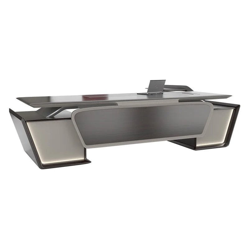 Модный стильный офисный простой современный стол руководителя тайпана