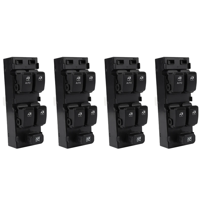 

4X Front Left Master Electric Power Window Control Switch Driver Side For Hyundai Getz 2005 93570-1C110