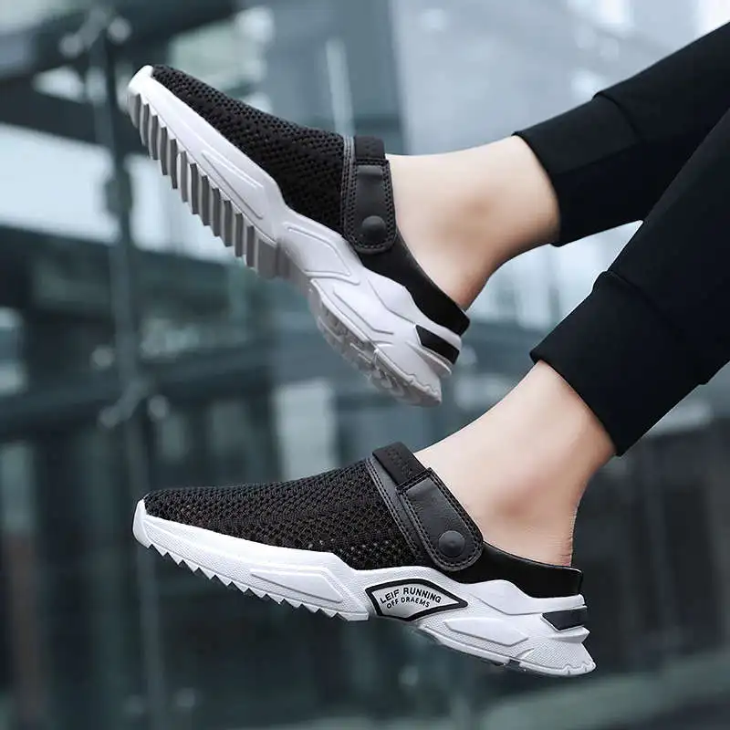 

Men Shoe Laufen Casual Ankle Sandal Man Height Increasing Men's Slippers Designer Luxury 2021 Tennis Bot Height-High Size 43